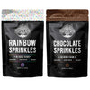 Keto Sprinkles, 6 Oz. Larger Value Size, Dye Free, Non-Gmo, Plant-Based, Vegan, Gluten Free, All Natural, No Artificial Coloring