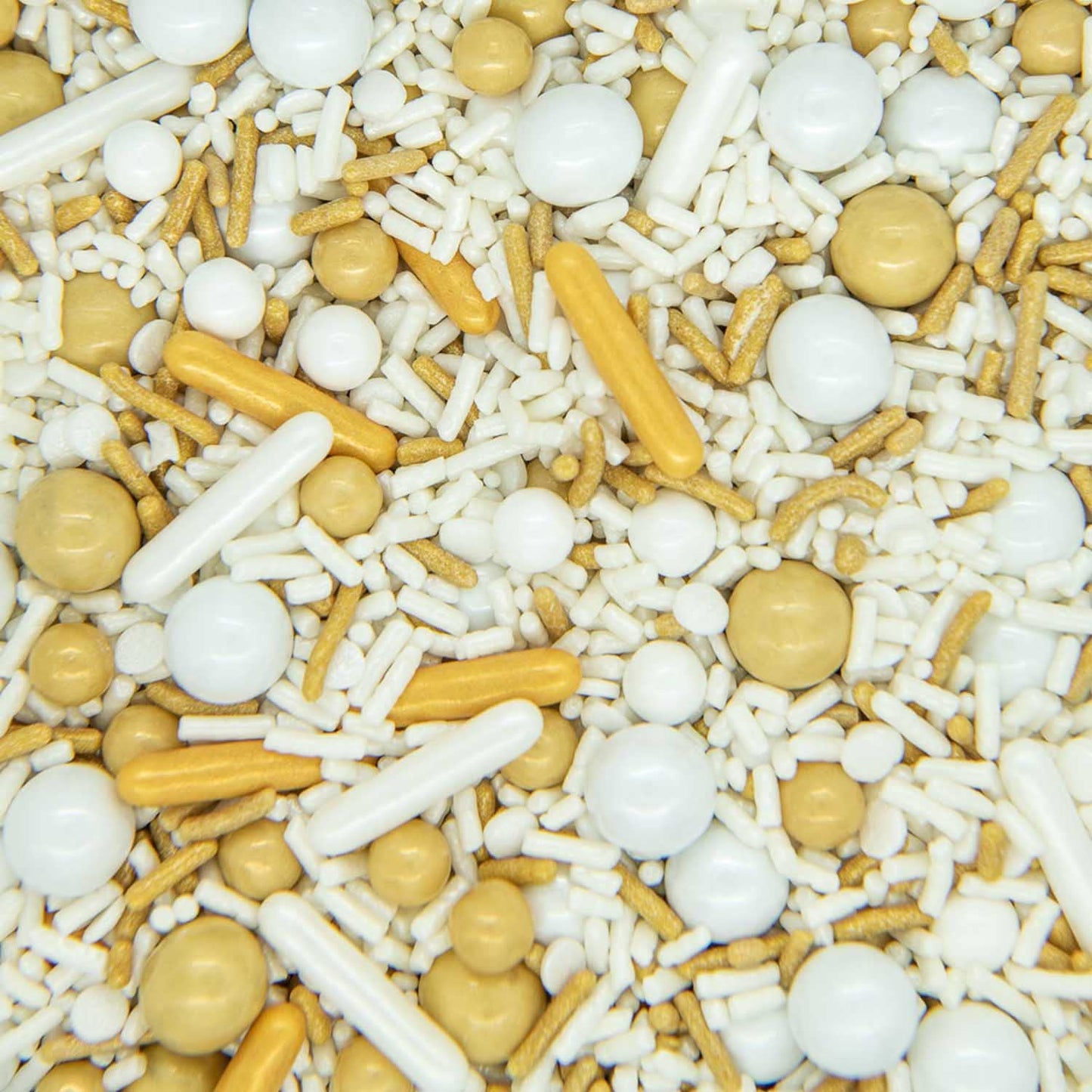 White Gold Sprinkles For Cake Decorating, Cookie, And Cupcake Baking - Edible Wedding Bridal Sprinkles Cake Decorations Edible A