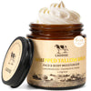 Whipped Beef Tallow for Skin-100% Grass-Fed Handmade Cream Moisturizer for Face & Body, Natural with Honey, Shea Butter, Jojoba