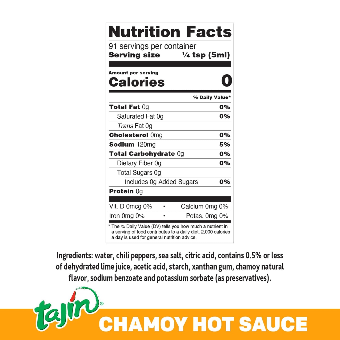 Tajín Fruity Chamoy Hot Sauce 15.38 Oz (Pack Of 12)