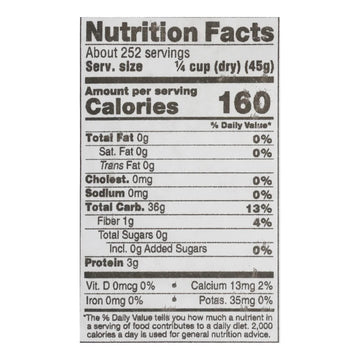 Lundberg Family Farms Eco-Farmed California White Jasmine Rice, Packaging May Vary, 400 Ounce (Pack Of 1)