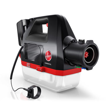 Hoover Commercial 20V 1/2 Gallon Cordless Electrostatic Sprayer Portable Machine, Cordless Ch90100, Black
