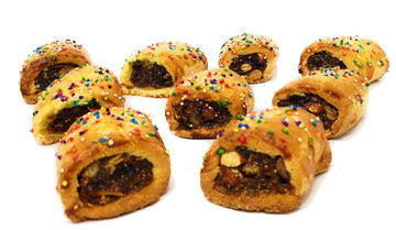Italian Fig Cookie 1 Pound Traditional Handmade Cookies of Italy - Baked in Brooklyn - Cucidati