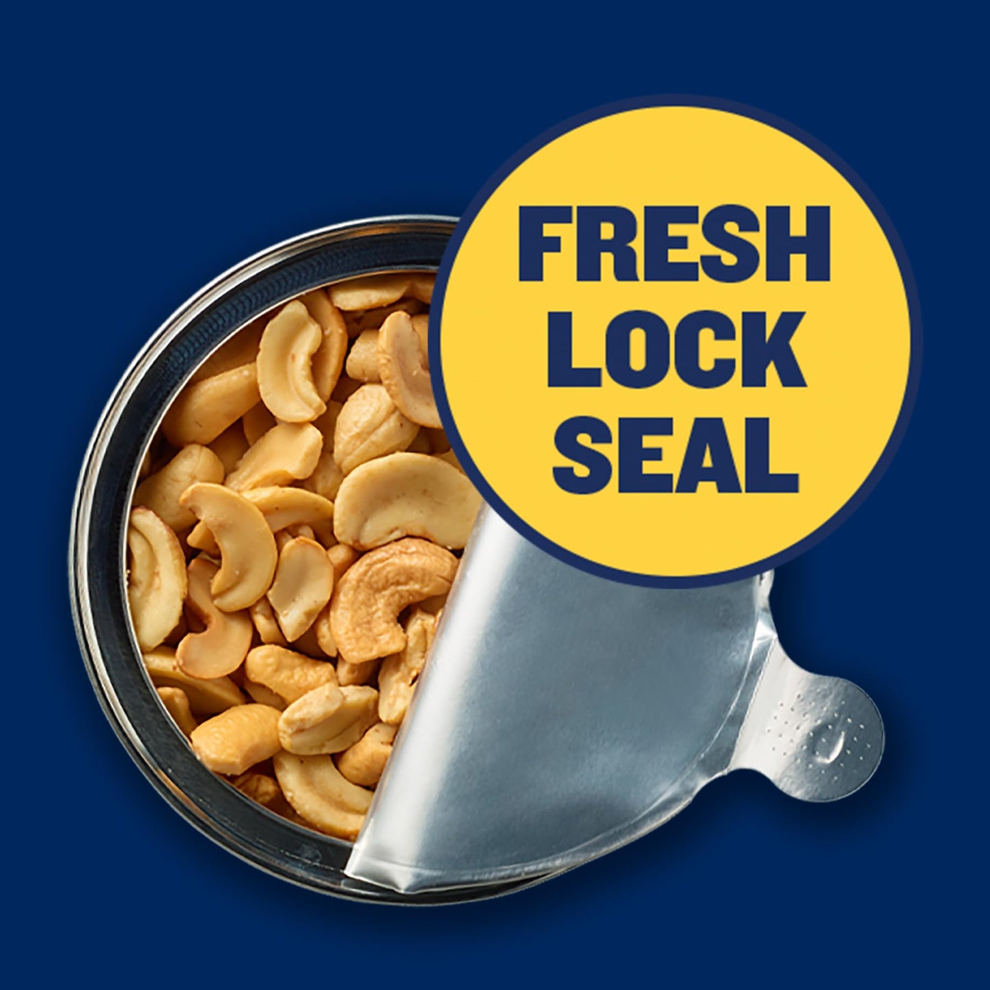 Planters Salted Cashew Nuts Halves & Pieces, Snacks For Adults, Plant-Based Protein Party Snack, 2 Lb 14 Oz