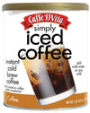 Caffe Dvita Simply Iced Coffee - 100% Colombian Arabica Instant Mix, Latte Mix, Low Calorie Iced Coffee, Lightly Sweetened, Dair