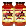 Hoboken Farms Marinara Sauce, No Sugar Added, Low Sodium, Non-GMO, Keto, 25oz, Pack of 2