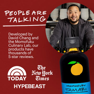 Momofuku Tamari by David Chang, (8 Ounces), No Gluten, Made from Organic Ingredients, Chef Made for Cooking & Umami, Steeped wit