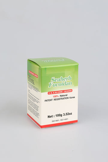 SeaHerb 100% Natural Brown Sea Extract Powder, 100g (3.53 oz), Green