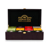 Ahmad Tea Wooden Tea Keeper Box with 80 Assorted Tea Bags, Model 921