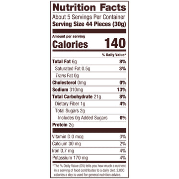Goldfish Crisps Spicy Dill Pickle Flavored Baked Chip Crackers, 6.25 Oz Bag