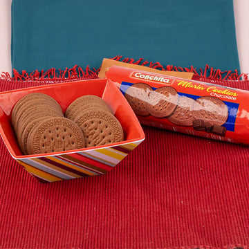 Conchita Chocolate Maria Cookies - Versatile Snack, Dessert, or Breakfast Food - 7.06 oz (Pack of 1)
