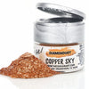 The Sugar Art - Diamondust - Edible Glitter For Decorating Cakes, Cupcakes, Cake Pops, & More - Sprinkle On Sparkle And Luster To Sweets - Kosher, Food-Grade Coloring - Copper Sky - 3 Grams