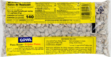 Goya Foods Pinto Beans, Dry, 16 Ounce (Pack Of 3)