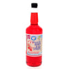 Hypothermias Red Raspberry Ready to Use Quart (32 Fl. Oz) Hawaiian Snow Cone Flavors Syrup - Shaved Ice, 100% Pure Cane Sugar