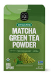 FGO Organic Matcha Green Tea Powder, Japanese Culinary Grade, Resealable Bag, 16oz, Packaging May Vary (Pack of 1)