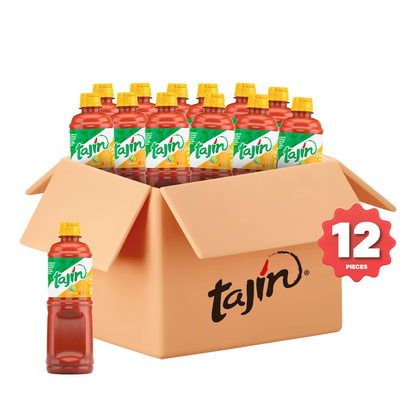Tajín Fruity Chamoy Hot Sauce 15.38 Oz (Pack Of 12)