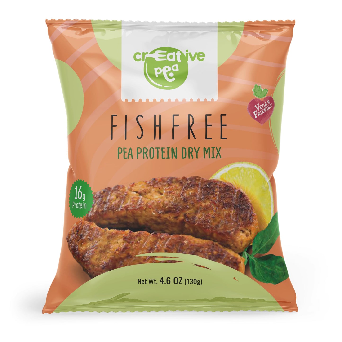 Plant-Based Meat: Vegan Fish Substitute - High-Protein, Keto-Friendly, Pea Protein-Based, Fish-Free Vegan Seafood Alternative -