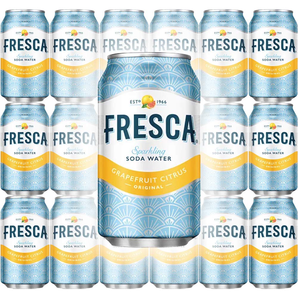 Fresca Original Citrus, Sparkling Soda Water, 12 Oz Can (Pack Of 18, Total Of 216 Oz)