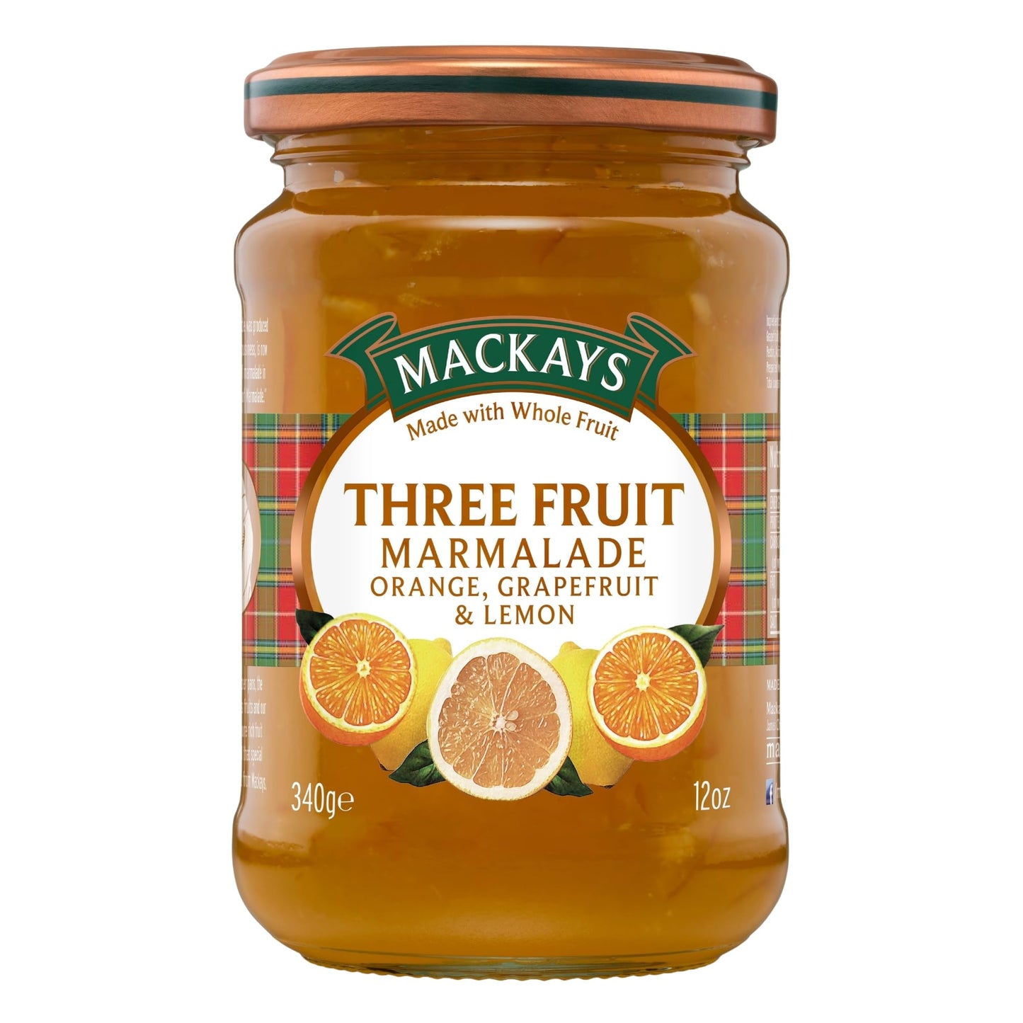 Mckay'S Marmalade, 3 Fruit, 12 Oz