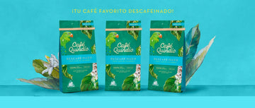 Cafe Quindio Decaf Ground Coffee, 100% Colombian Medium Roast (12 Oz / 340G)