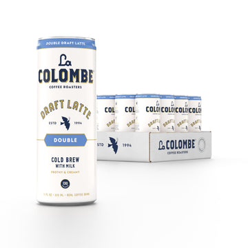 La Colombe Coffee, Double Draft Latte, 11 Fl Oz Cans (Pack Of 12), Coffeehouse Quality Cold Brew, Specialty Grade Coffee Beans, Ready-To-Drink On-The-Go