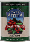 Cafe Altura 100% Organic Dark Roast Ground Coffee, 1 Count, Model HV371476