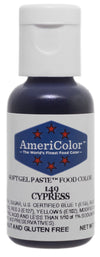 Americolor, Cypress, 0.75 Ounce Bottle, Soft Gel Paste Food Color