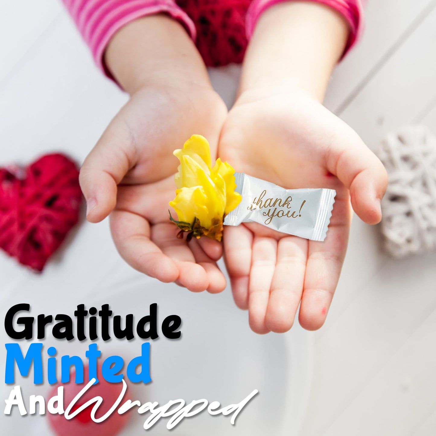 Fun Express Individually Wrapped Thank You Mints, Pack Of 108