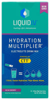 Liquid I.V. Acai Berry Flavored Hydration Multiplier Electrolyte Drink Mix, 10 Counts, Non GMO, 5.65 Ounces (Pack of 1)