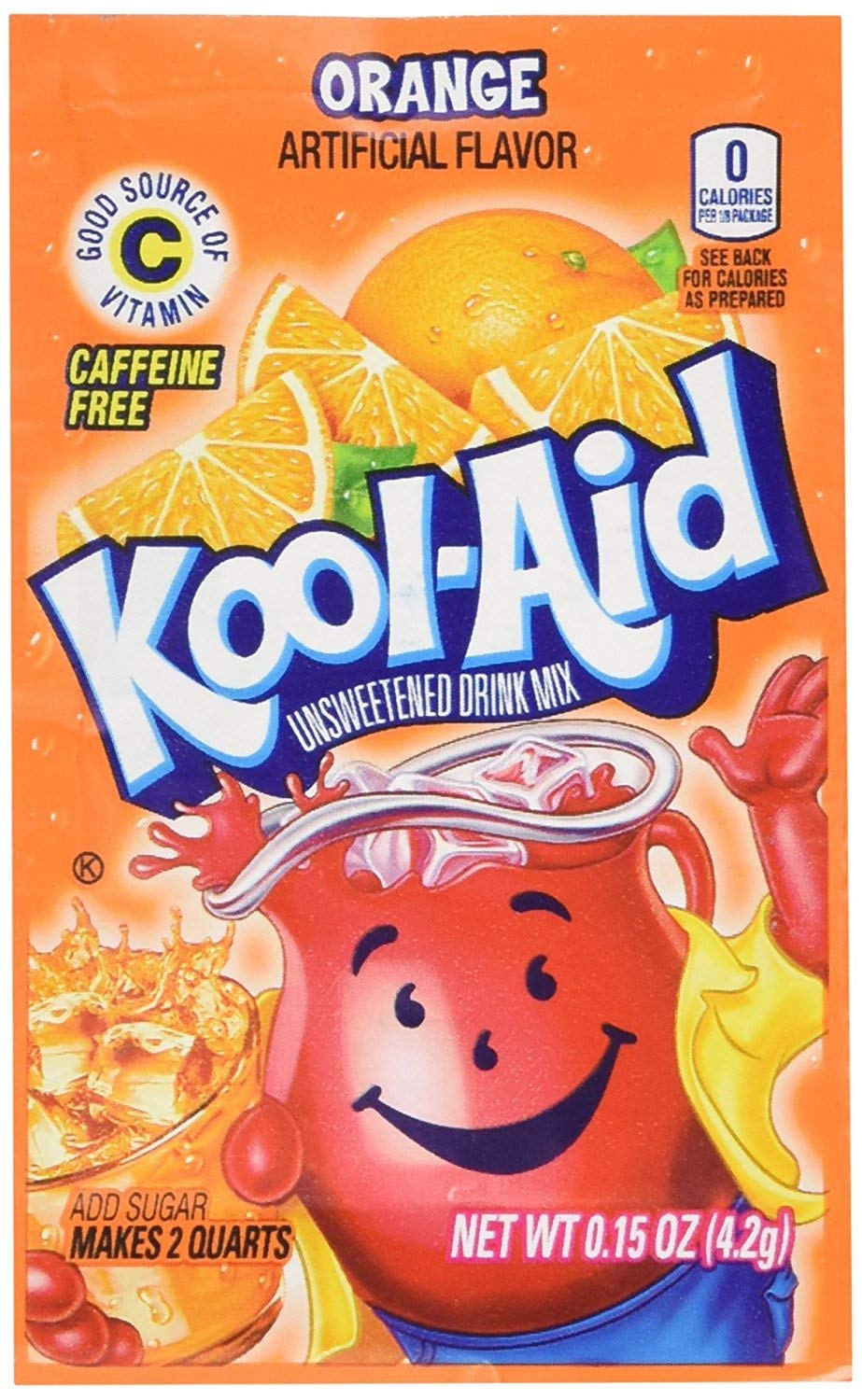 Kool-Aid Drink Mix - 8 Packets (Orange)