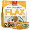 CanMar Ground Milled Golden Roasted Organic Flaxseed, 42 oz - Vegan, Non-GMO, Gluten Free - Flaxseed Meal with Omega-3, Fiber -
