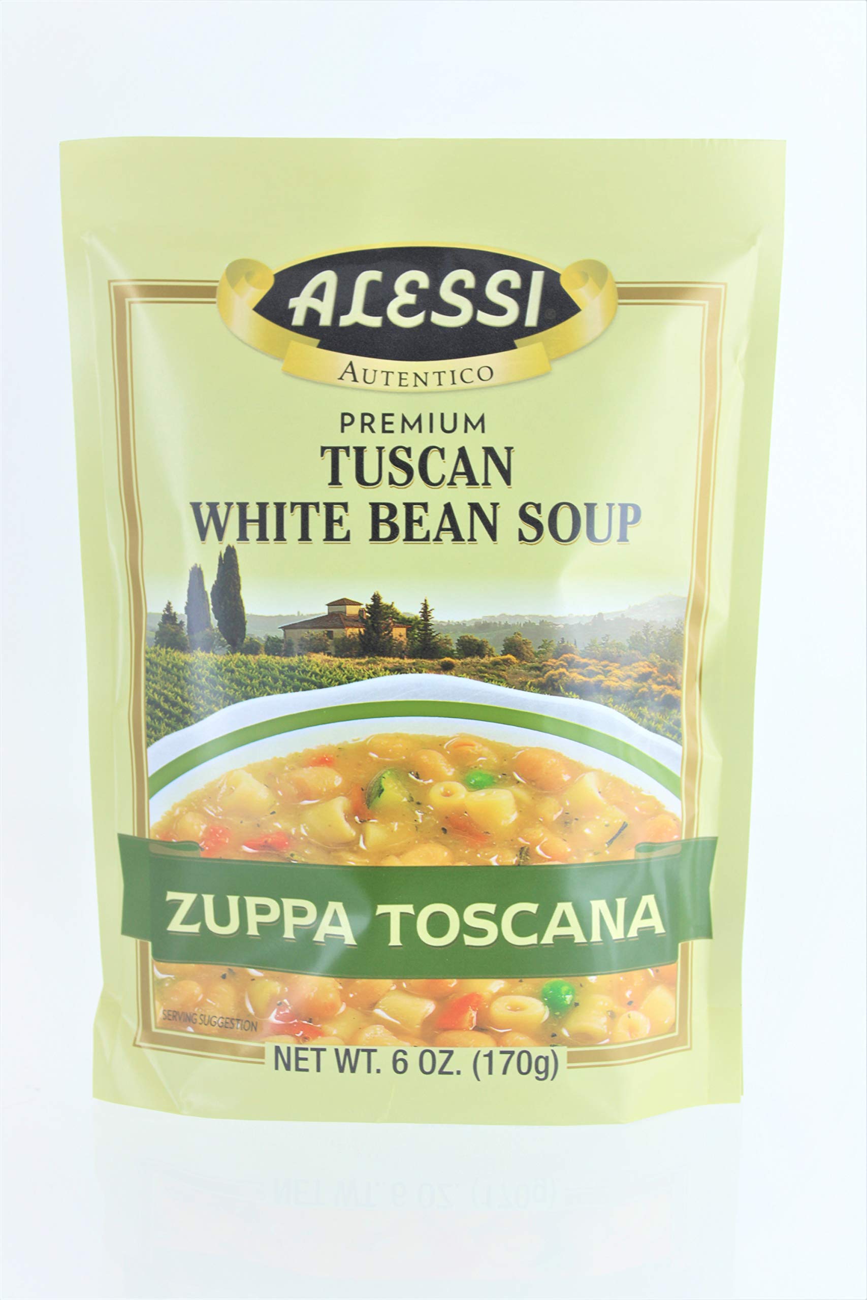 Alessi Zuppa Toscana Tuscan White Bean Soup - 6 Oz