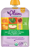 Plum Organics Stage 3 Organic Baby Food, Carrot, Spinach, Turkey, Corn, Apple & Potato, 4 Ounce Pouch