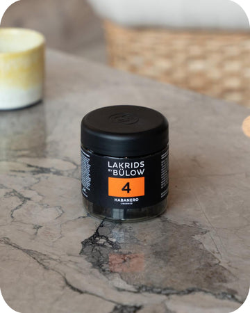 LAKRIDS BY BLOW - 4 - Black Licorice - Habanero Chili - 5.3 oz - Vegan Gourmet Licorice from Scandinavia - Gluten Free & Gelatin