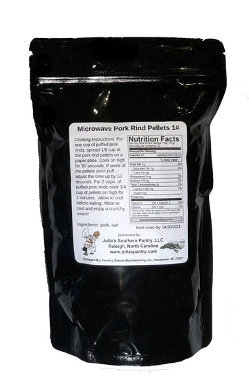 Carolina Gold Nuggets Microwave Pork Puffies Bake-N-Puffs, Original, 16 Ounce