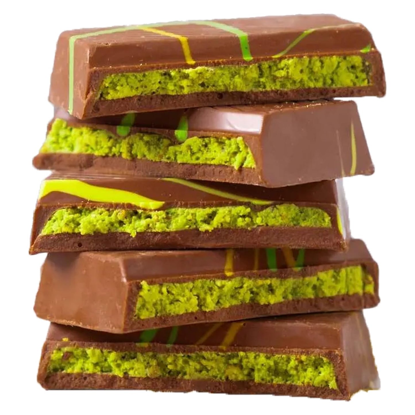 Uniqbite Dubai Chocolate Bar Pistachio, 2 Pack, Crunchy Loaded Viral Knafeh Chocolate Bar With Pistachio Cream And Kataifi (Tota