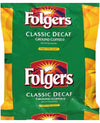 Folgers Classic Decaf Ground Coffee, 0.9 Ounce (Pack Of 40)