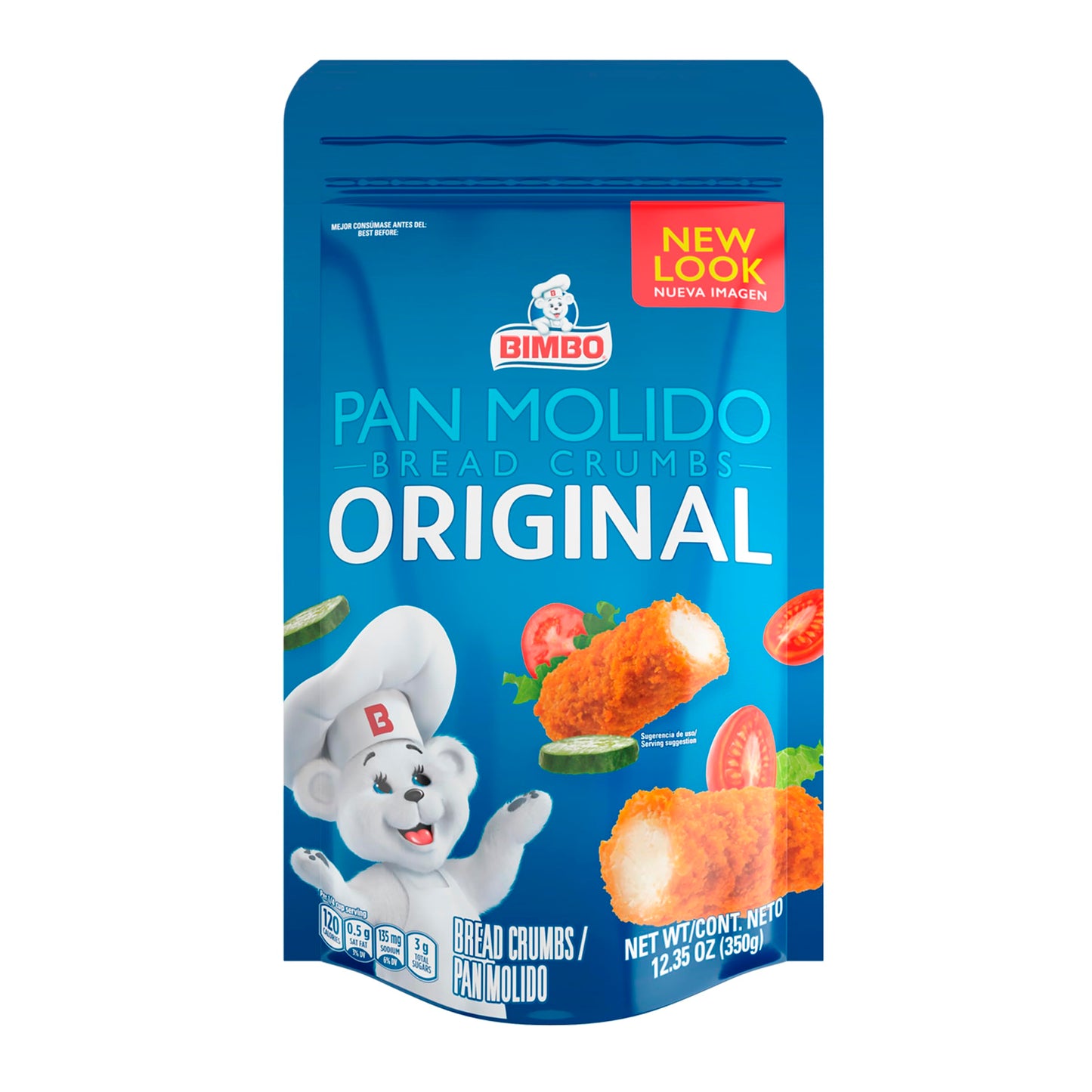 Bimbo Bread Crumbs, Original Flavor, 12.35 oz