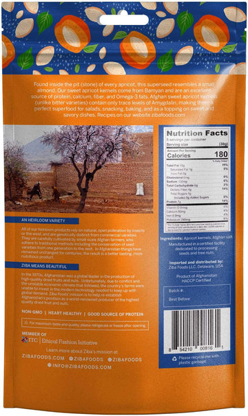 ZF SWEET APRICOT KERNELS (6x5.30)