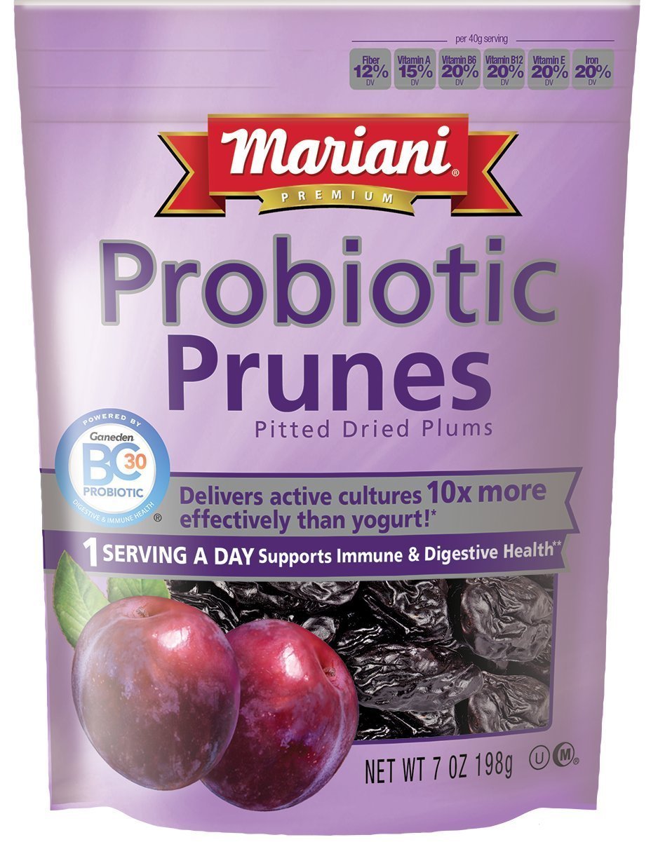 Mariani Probiotic Prunes Pitted Dried Plums 7.0 Oz (1)