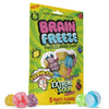 Brain Freeze by Warheads Mixed Fruit Dried Candy | Freeze Dried Candy with Warheads Extreme Sour Crunch | Mouth-Puckering Flavor