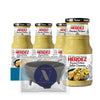 Herdez - Lavinia Essentials Bundle: 4-Pack of Salsa Cremosa Roasted Poblano 16oz Glass Bottle + 1 Utility Prop