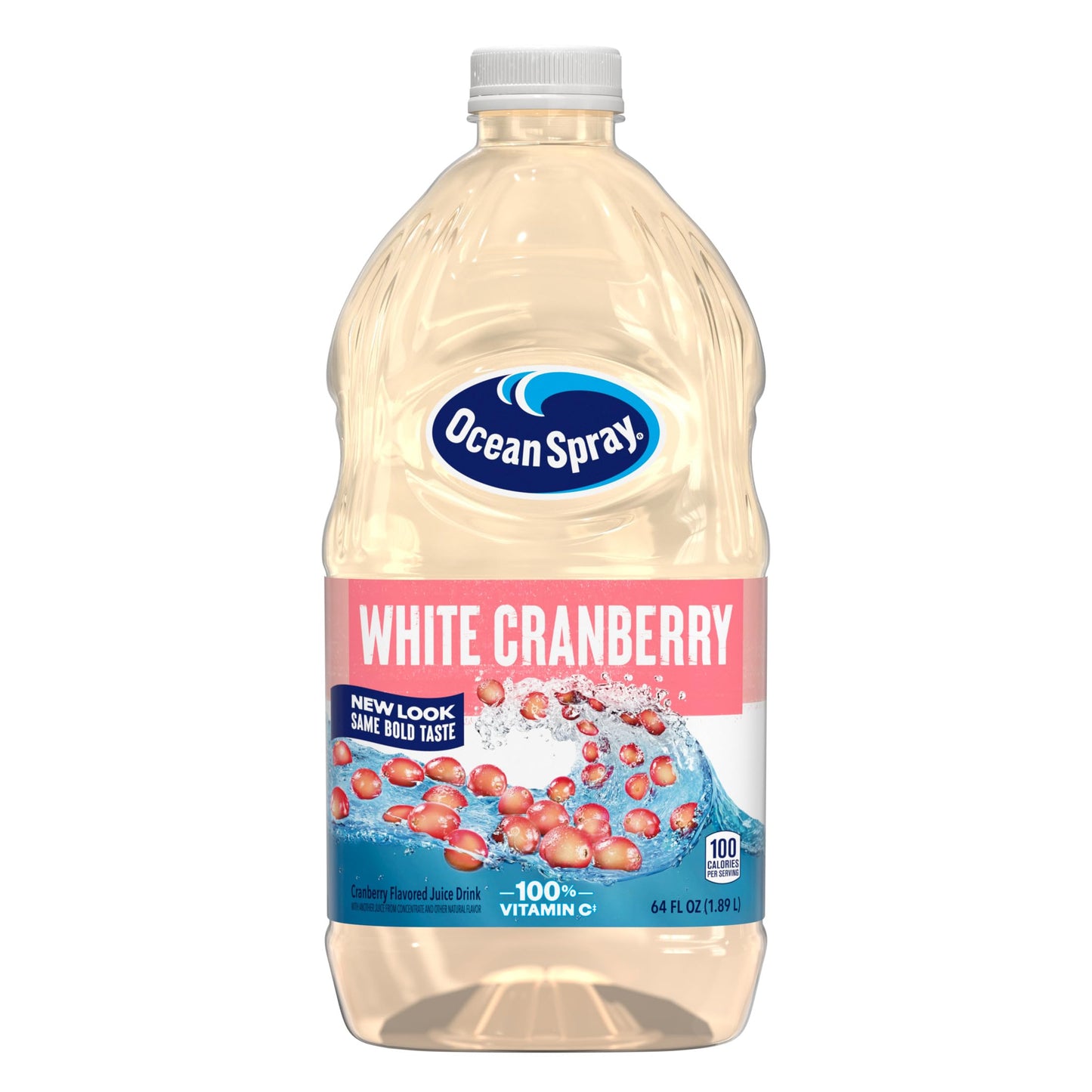 Ocean Spray White Cranberry Juice Mixed Flavor 64-Ounce (Pack Of 4)