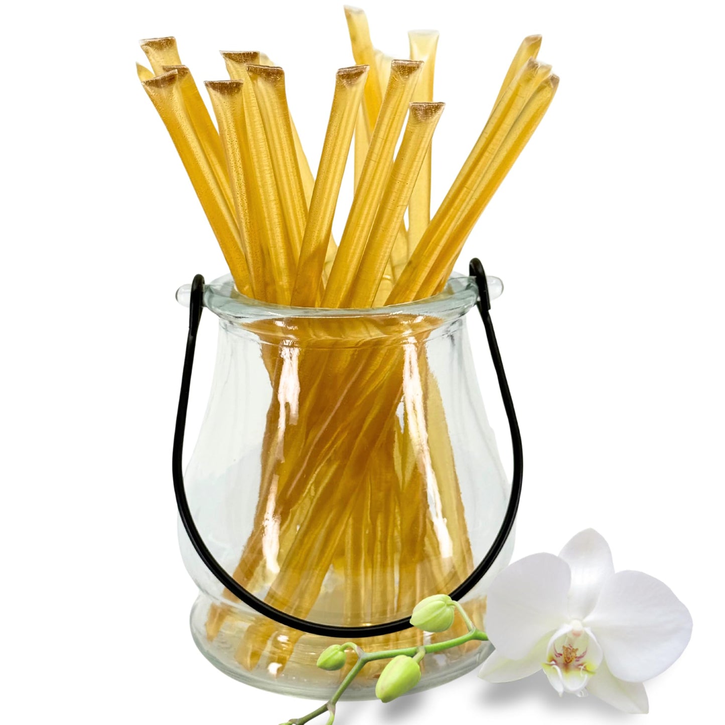 Honeyglow Top-Grade Clover Honey Sticks - 50 Pack | Pure American Honey | Bpa-Free No Added Sugar All-Natural Sweetener For Tea Coffee & Snacks