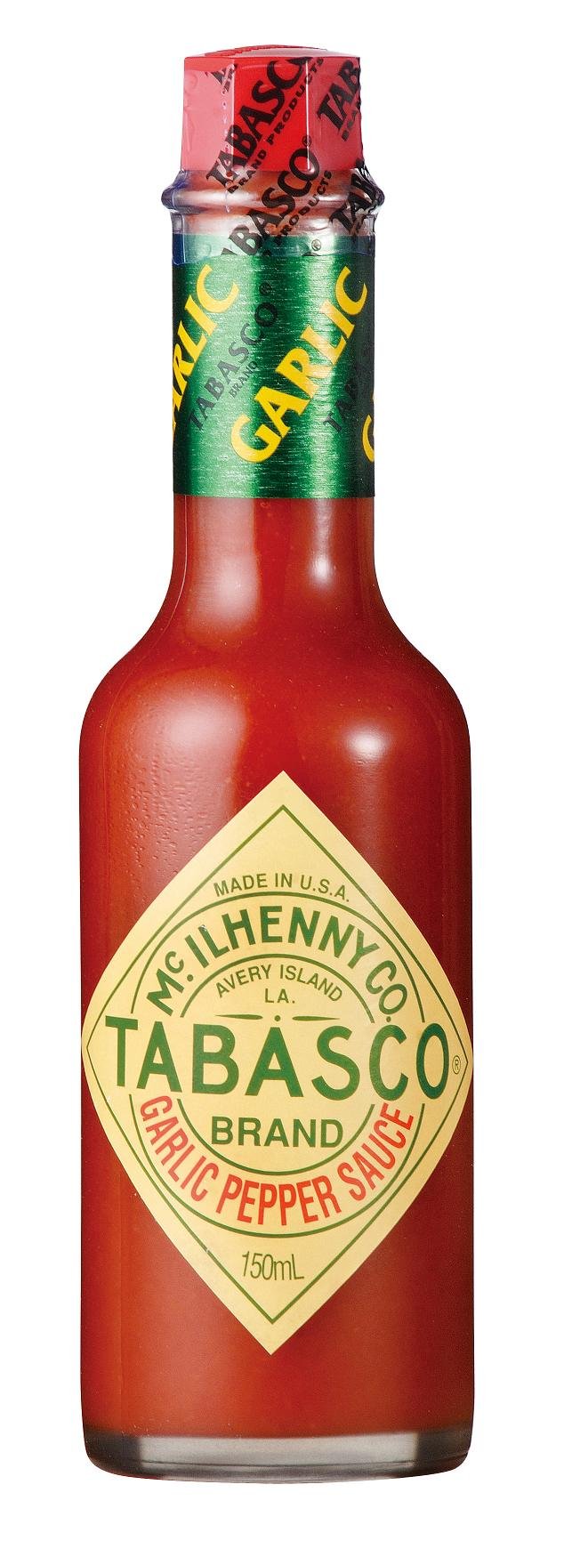 TABASCO Pepper Sauce Garlic Flavor, 5.07 Fl Oz, Model MC-GAP-1