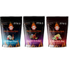 Hot Monkey Nuts Spicy Artisanal Peanuts | 3-Pack Very Spicy Peanuts | Hot-Winged Reaper, Curry Up, I'm on Fire, & 3-Alarm Garlic
