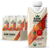 Saint James Iced Tea | Organic Black Tea | Organic, Non-Gmo Black Tea, 12 Pack (16.9Oz Each) (Blood Orange)
