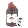 Lillies Q Smoky Barbeque Sauce, Gourmet BBQ, Sweet Brown Sugar, Gluten-Free, 156 oz, Model FGLIL126-1