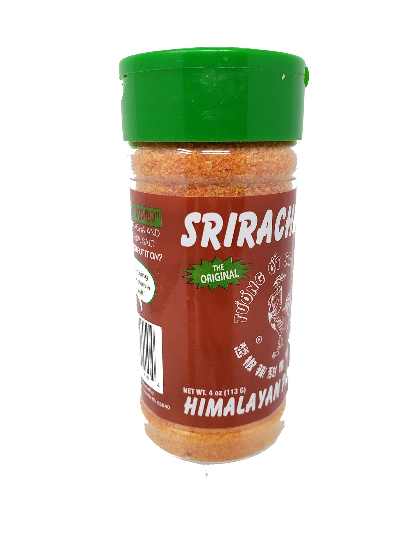 Huy Fong Foods Sriracha Hot Himalayan Pink Salt, 4 Ounce (Pack of 1)