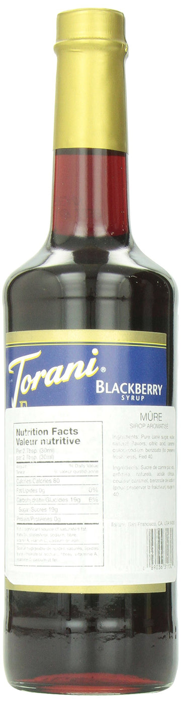 Torani Blackberry Syrup, 750 Ml